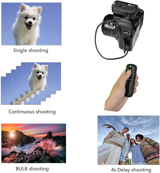 Pixel RW221-L1 Camera Remote Shutter Release Wireless Radio Control Compatible - Image 2