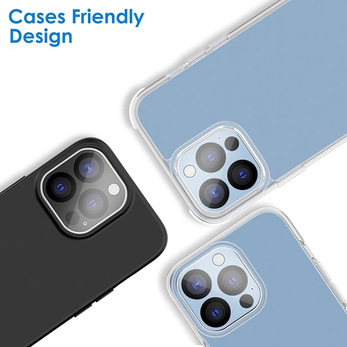 JETech Camera Lens Protector for iPhone 13 Pro Max 6.7-Inch and iPhone 13 Pro - Image 5