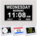 AINFTIME DST Clock with Day and Date by AINFTIME