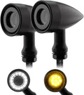 TSUNG Universal Motorcycle LED Turn Signals Lights Small Bullet Front Rear by TSUNGMOTO