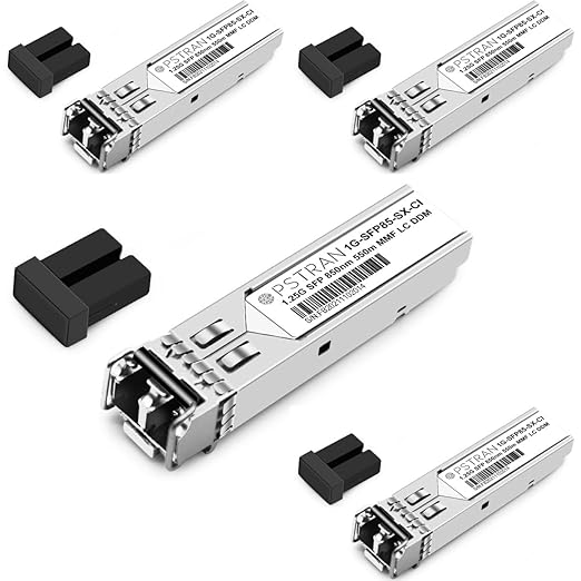 OPSTRAN 1000BASE-SX SFP Optical Transceiver Module Compatible with HPE H3C JD118B JD118A JD493A JC876A 850nm 550m DDM Duplex LC MMF 4pcs/Pack