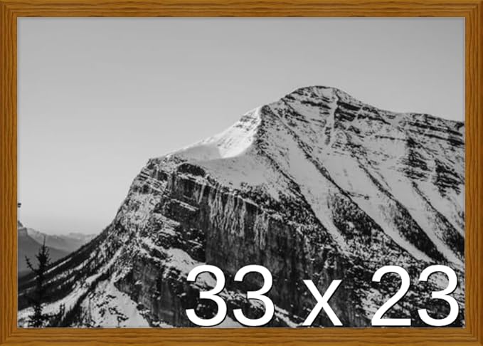 Frame It Easy 33 x 23 Hazel Wood Frame (Derby)