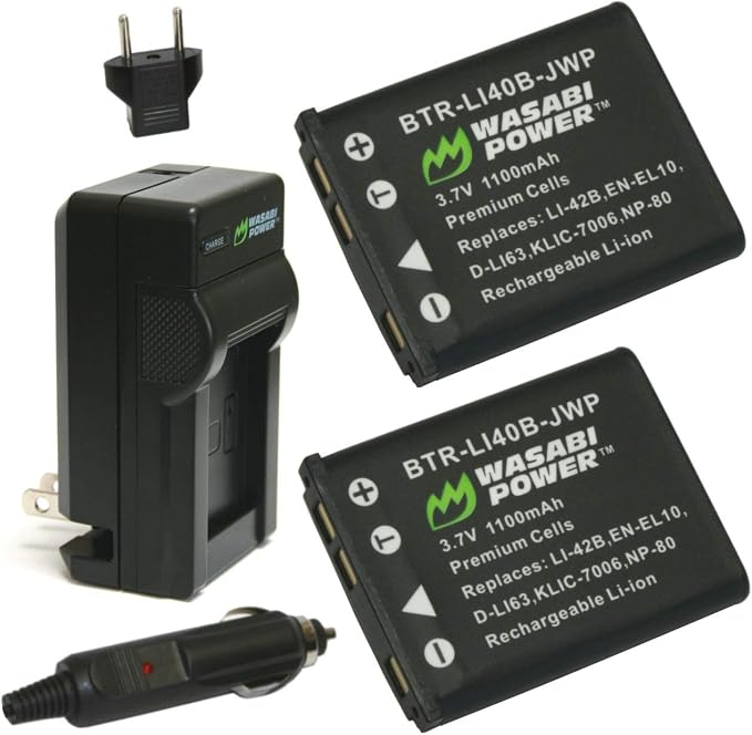 Wasabi Power Battery and Charger by WasabiPower
