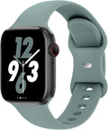 Sport Band Compatible with Apple Watch 38mm 40mm 41mm 42mm 44mm 45mm 46mm 49mm by Acrbiutu