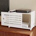 Wooden WiFi Router Storage Box Hider Shelf, Decorative Projector Box Hider Rack by Haidaiya