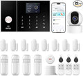 Wireless Home Security Systems, 22Piece WiFi+4G App by PGST