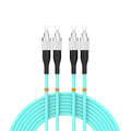 FC/UPC-FC/UPC Fiber Patch Cable OM3 60Meter/196ft 10GB Multimode Jumper Duplex by Buacoz
