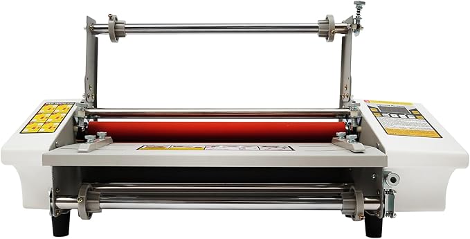 13 inch Laminator Machine Hot and Cold Roll Laminator 110V Digital Thermal Laminating Machine for A3/A4 Paper Single/Dual-Sided Lamination for School, Office, and Commercial Use