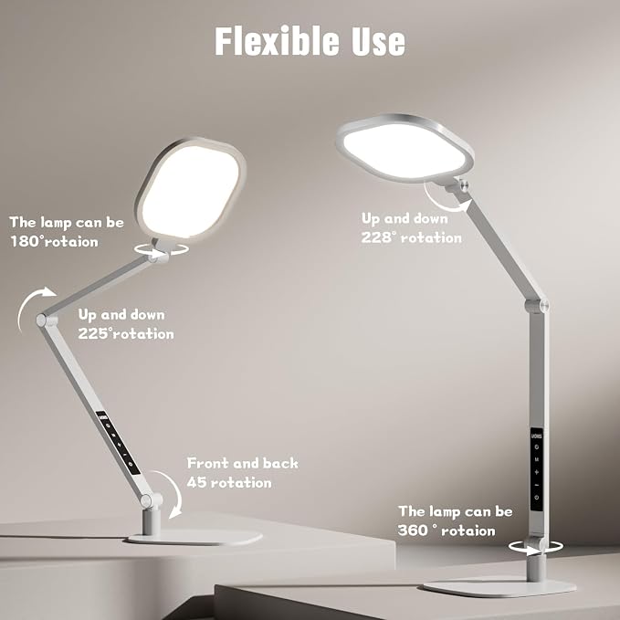 LitONES LED Desk Lamp for Home Office, 15W Desk Light - Image 3