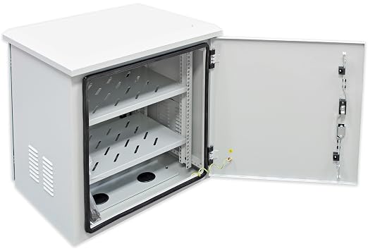 Electriduct 18U Outdoor Cabinet 21.6 Inch Depth IP55 Weather Resistant - Image 2