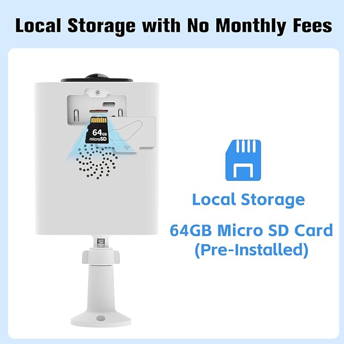 4G LTE Cellular Solar Security Camera Outdoor,365 Days Free Unlimited Data,Tuya Smart Camera,2K Outdoor Surveillance,Color Night Vision, AI PIR Motion Sensor,No WiFi Security Camera ,64GB Storage