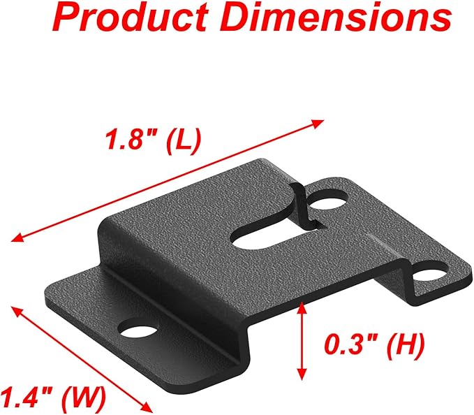 Pbxifge Sound Bar Wall Mount Brackets for Vizio Soundbar Wall Mounted Holders S3820W-C0 SB3851-C0 SB4051-D5 S5430W-C2 SB3651-E6 S2920W-C0 Mounting Bracket Kit with Screws