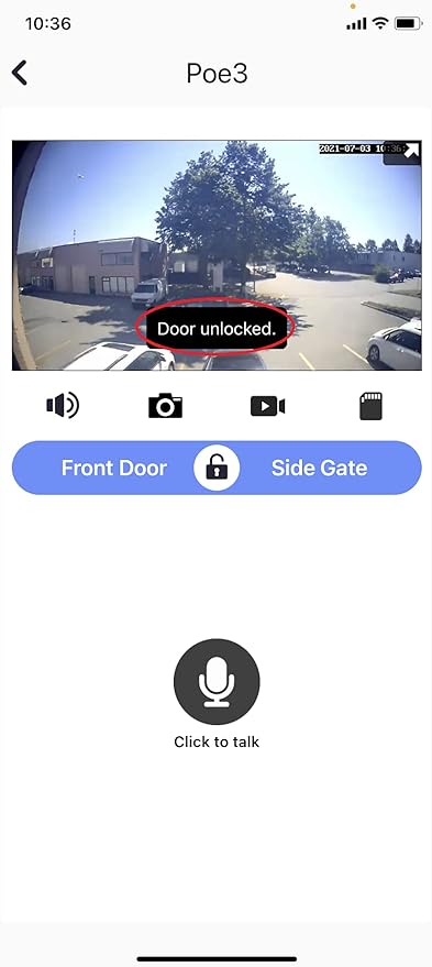 GBF Smart Full IP Video Door Station/Smart Video Intercom System for 2 Unit Apartment (GBF-PL963PM2U-POE)- 1080P Camera, Built in POE, Control Two Locks remotely
