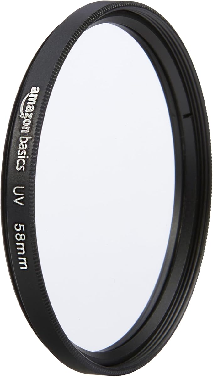 Amazon Basics UV Protection Camera Lens Filter, Scratch Resistant, Photography by AmazonBasics