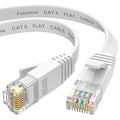 Folishine Cat 6e Ethernet Cable 10 ft, Flat Network Cable by Folishine