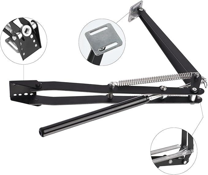 2X Auto Vent Opener Solar Automatic Window Opener for Greenhouse Heat Sensitive Roof Vent Opener Auto Vent Kit Gardening Tools Greenhouse Accessories Hothouse Roof Vent Kit (Dual Spring Up to 30lbs)