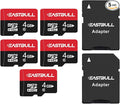 EASTBULL 4GB 5-Pack of Micro SD Cards, 4GB SD Cards Pack Full HD Video 90MB/s by EASTBULL