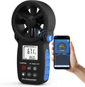 HoldPeak Handheld Anemometer Bluetooth, Digital Wind Speed Gauge Meter by HHOLDPEAK