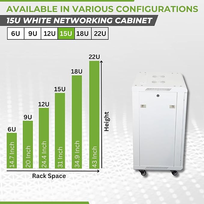 NavePoint 15U Network Cabinet - Image 3