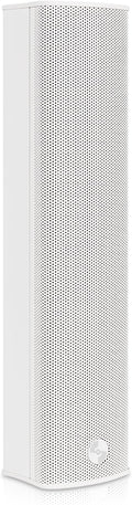 Sound Town Weatherproof Compact Aluminum Line Array Column Speaker with Wall Mount Bracket, 4 x 3 Woofers, 2 x 1.2 Dome Tweeters, White, for Church, Indoor & Outdoor Installation (CARPO-M42W)