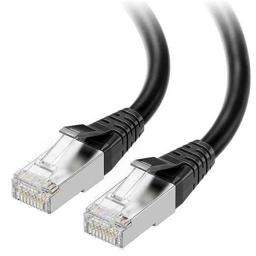 Cable Matters 40Gbps Shielded Cat 8 Ethernet Cable - 5ft by CableMatters