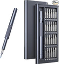 Card Holder 25-IN-1 Precision Small Screwdriver Set, Professional Mini Bit Tool Set for Glasses, Watch, Ring Doorbell, Electronic，Computer，high-strength steel Screw Driver，Magnetic，Gift for Mens