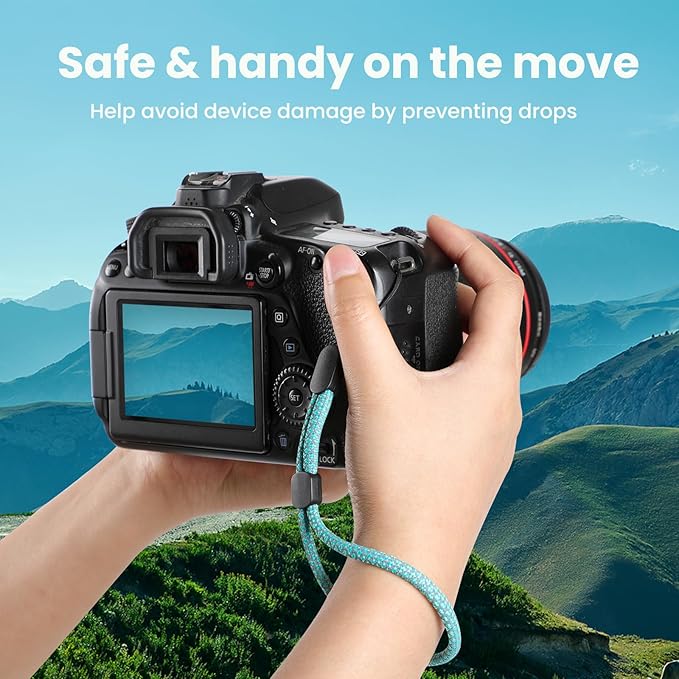 FrgKbTm Hand Wrist Strap Lanyard, Adjustable Nylon Colorful - Image 5