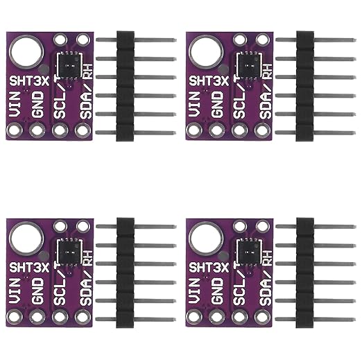 4pcs SHT31-D Temperature and Humidity Sensor GY-SHT31-D Breakout Digital Output by Coliao