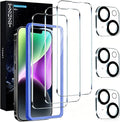 TZGZT 3 Pack Screen Protectors for iPhone 14, 9H Tempered Glass, Military Grade by Unknown