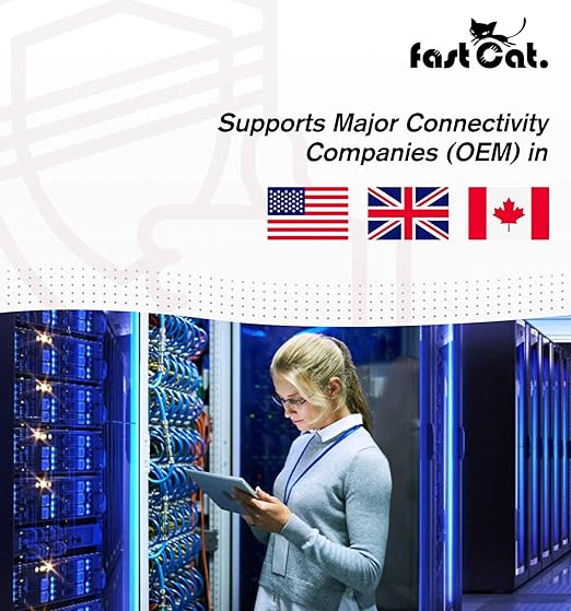 fast Cat. Speaker Wire 16 Guage 2C, UL Listed & CMR/CL3R-FT4 Rated - Speaker Cable w/PVC Jacket, 100% Oxygen-Free Pure Bare Copper - (65) HighFlex 16 Guage Wire - in-Wall Use-500ft Bulk Cable, Purple