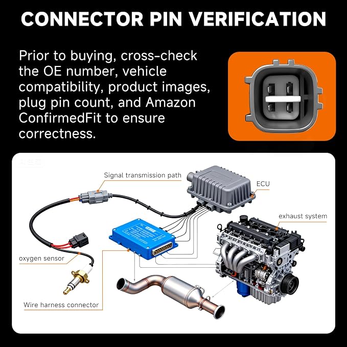 Upstream & Downstream O2 Sensor Set|Direct Replacement - Image 4