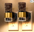 TOSZMOK LED Night Lights Plug into Wall, 2-Pack Bright Plug in Nightlights, Dimmable 0-100LM, Dusk-to-Dawn, Wall Sconce-Style, Auto-On/Off, Home Decor for Bedroom, Bathroom, Hallway, Kitchen, 3000K