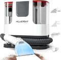 Upholstery Carpet Cleaner, MUJERBAY 12Kpa Portable Spot & Stain Cleaner Shampooer, Move with Universal Wheels & Handle, 1.18-inch Deep Cleaning Machine for Couch, Stairs, Car & Messes.