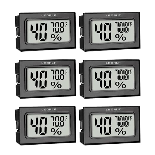 Humidity Meter Hygrometer Room Thermometer Indoor Digital Temperature and by Unknown