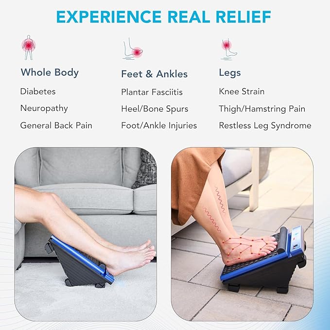 MedMassager Foot & Body Classic Combo | Deep Tissue Massage Therapy Units, at-Home Massager, Dual Speed Motors | Reduces Pain & Improves Blood Circulation | MMF08 & MMB01