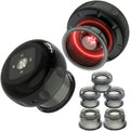 Portable Electric Cupping Massage Therapy Set (5-in-1with Red Light Therapy) - 24-Level Adjustable Suction & Temperature Smart Cupping Therapy Set Ideal for Relieving Back & Neck discomfort 2 Pack
