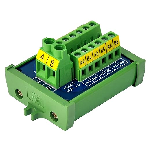 Screw Mount 30Amp 48V 2x6 Position Screw Terminal Block Distribution Module