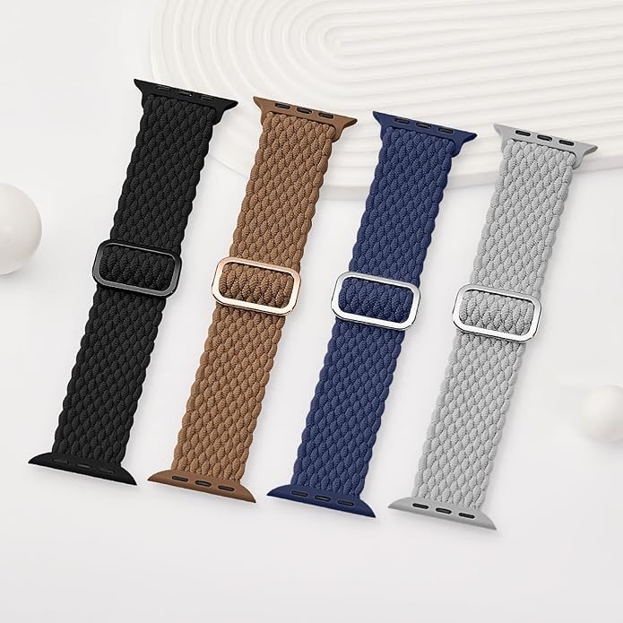 4 Pack Braided Stretchy Bands Compatible - Image 8