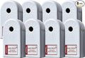 Zircon Leak Alert Water Leak Detector & Flood Sensor Alarm/Water Leak Sensor with Dual Leak Alarms 90dB Audio/Battery Powered (Contractor 8 Pack) Batteries Not Incuded,72309,White
