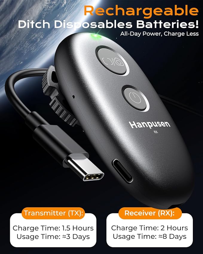 for Nikon Camera Rechargeable Remote Shutter Release - Image 3