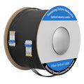 100M/328FT Outdoor Armored LC to LC Fiber Optic Cable, 4 Core OS2 Single Mode by Unknown