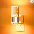 JandCase Night Light, Automatic Night Lights Plug into Wall, Dimmable LED Night Light with Adjustable Brightness, Night Lights Plug in with Auto Light Sensor, Amber for Bathroom Hallway Decor