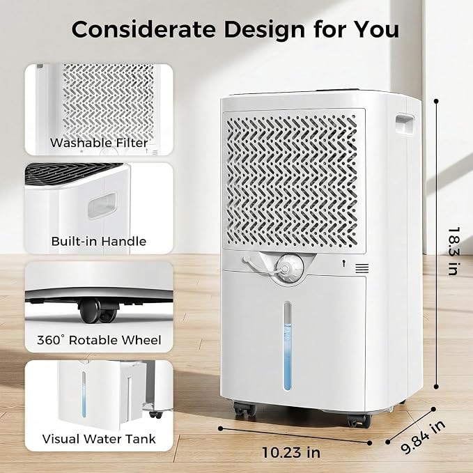 4000 Sq.Ft Dehumidifier for Basement - Image 7