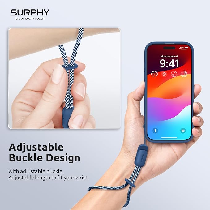SURPHY 2 Pack Phone Lanyard for Cellphone Case, Phone Wrist Strap for Case - Image 2