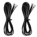 LanSenSu RJ12 Cable Phone Cord RJ12 6P6C Male to Male Straight Wired by LanSenSu