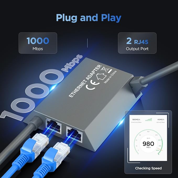LUCMO Multi Ports Starlink Ethernet Adapter - Image 2