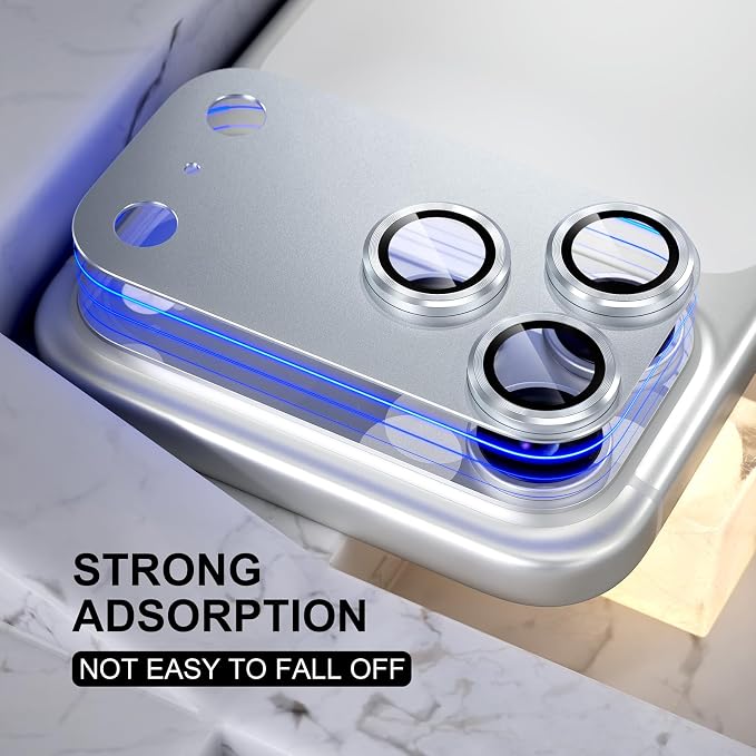 Choiche Compatible for iPhone 17 Pro Camera Lens Protector, Strong Adsorption - Image 5