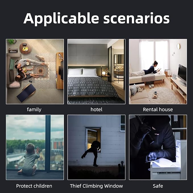 WiFi Door Window Alarm: Smart Window Alarm, Vibration Sensors - Image 6