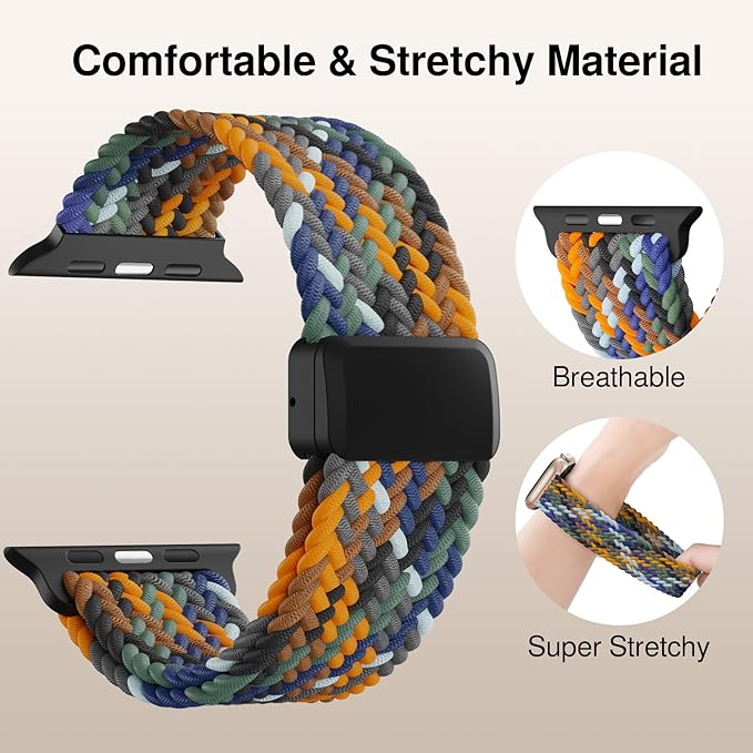 Braided Stretchy Band Compatible - Image 3