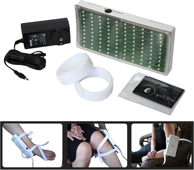 Epoch 980 Helios – 980nm Infrared Light Therapy Panel for Full-Body Use - LED Red Light Device - Muscle Comfort, Joint Support & Home Wellness - for Hands, Neck, Back, Shoulders, Knees